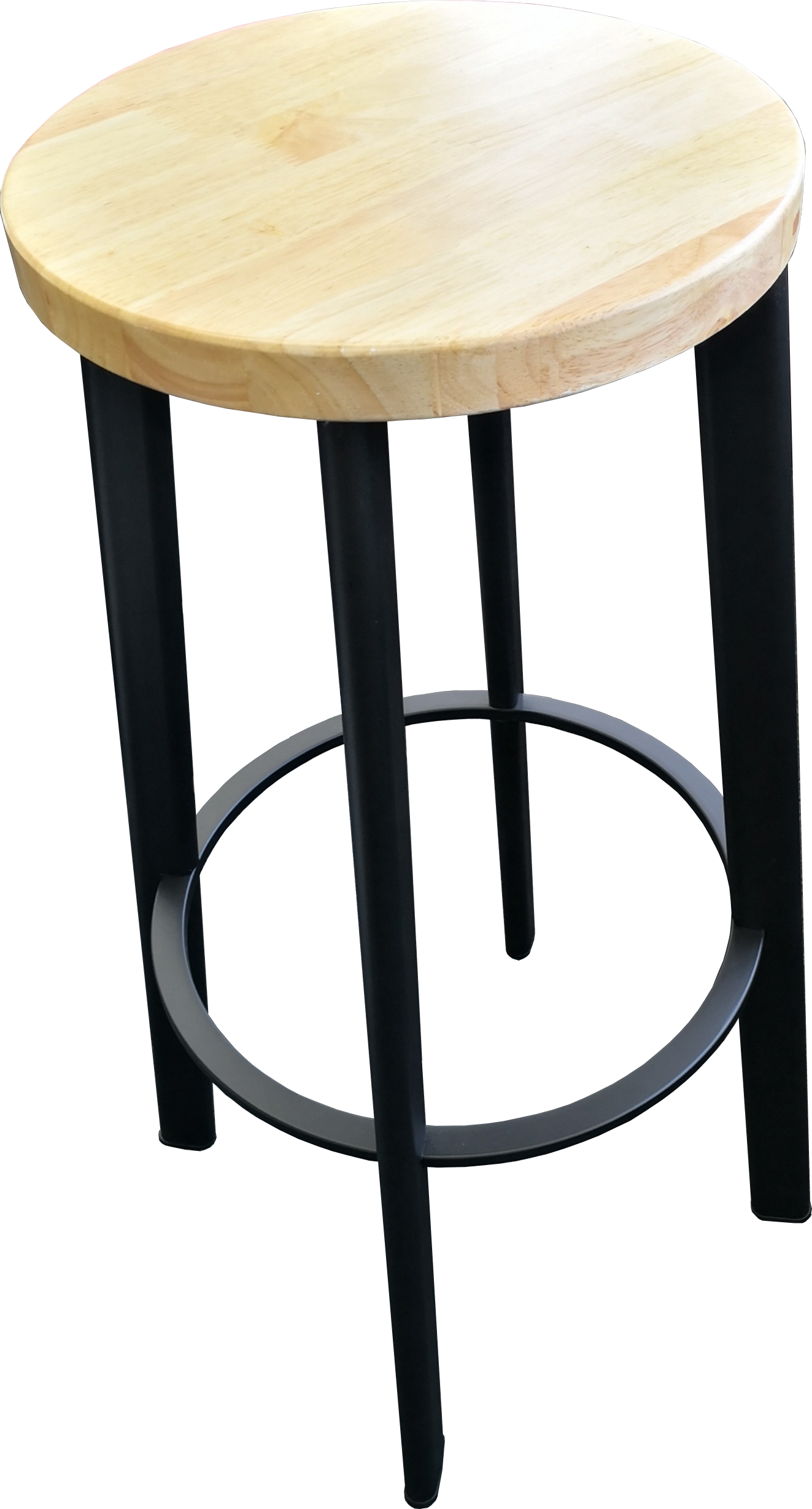 Tate Stool with Timber Seat