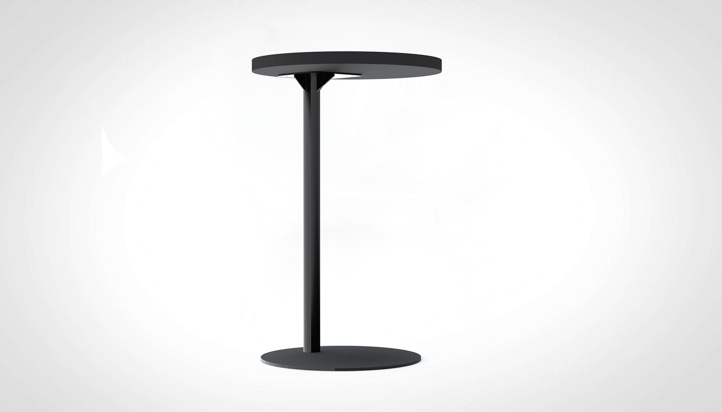 Flat Disk Laptop Table