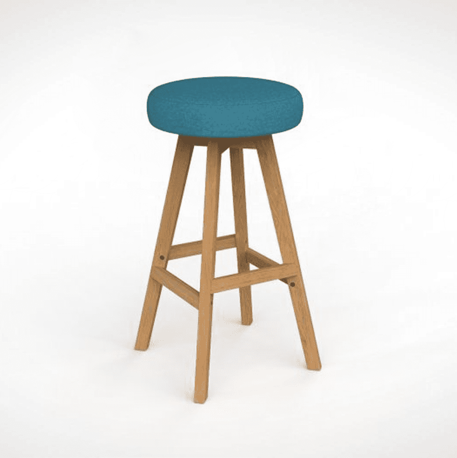 Luna Button Barstool