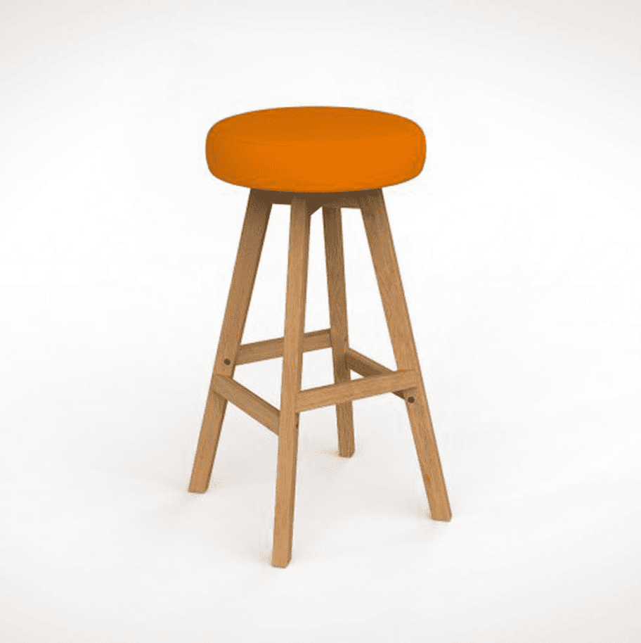 Luna Button Barstool